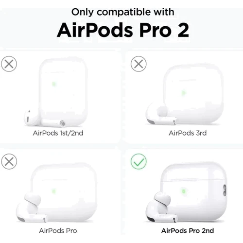 Чехол Elago Silicone Hang Case Lavender (EAPP2CSC-ORHA-LV) for Airpods Pro 2 фото 2