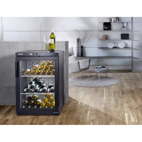 Винный шкаф Liebherr WKb 1802: Материал полок металл