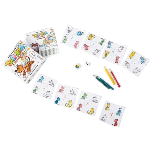 Настольная игра Эврикус Тигрята с карандашами фото 5