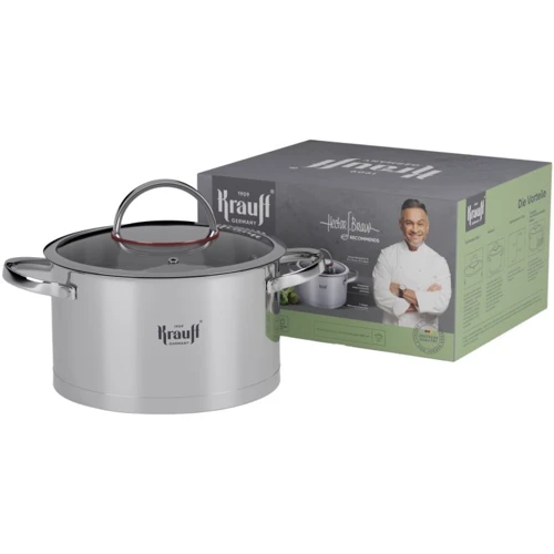 Кастрюля Krauff Grand Chef 2.6 л 18 см (26-308-002): Тип Традиционная
