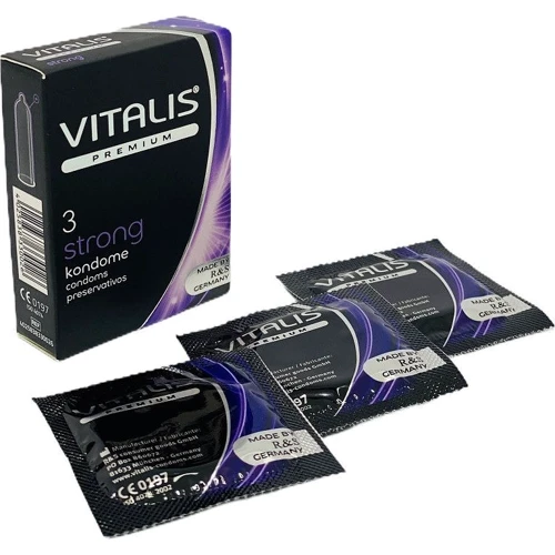 Презервативы Vitalis Premium Strong 3 шт (40306)