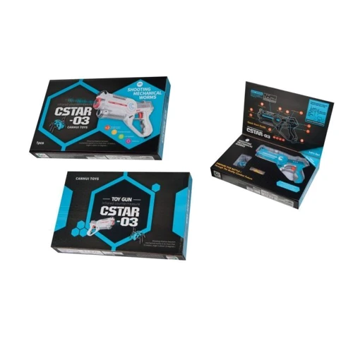 Пістолет лазерний Canhui Toys Laser Gun CSTAR-03 BB8803B з жуком (381.00.00)
