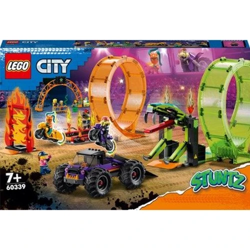 Конструктор LEGO City Stuntz Двойная петля каскадерской арены (60339)