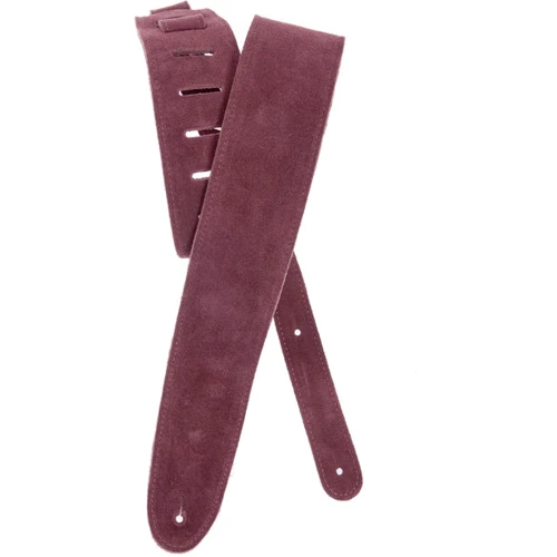 Ремень гитарный PLANET WAVES PW25SS03DX Suede Guitar Strap, Burgundy