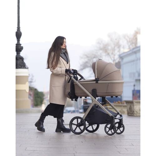 Коляска универсальная Carrello Vector CRL-6550 2в1 Pearl Black фото 24