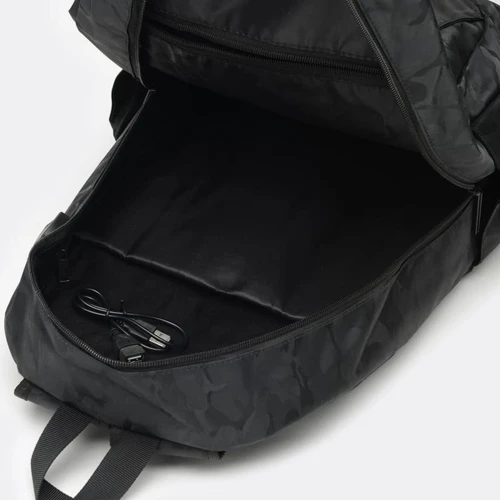 Чоловік рюкзак Monsen чорний (C1zwx1937-black): Фактура Ткана, матова