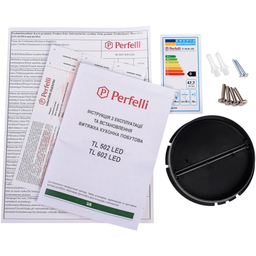 Вытяжка Perfelli TL 502 BL LED: Управление Механическое