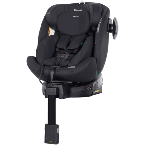 Автокресло Carrello Genesis+ CRL-12807 Absolute Black i-Size 40-150 см ISOFIX с поворотом