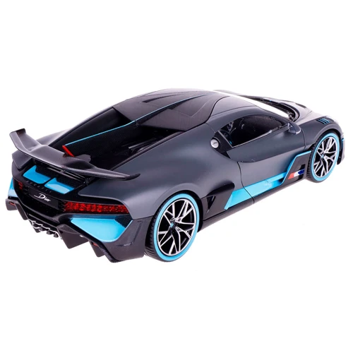 Автомодель - Bugatti Divo (темно-сірий, 1:18): Матеріал металл