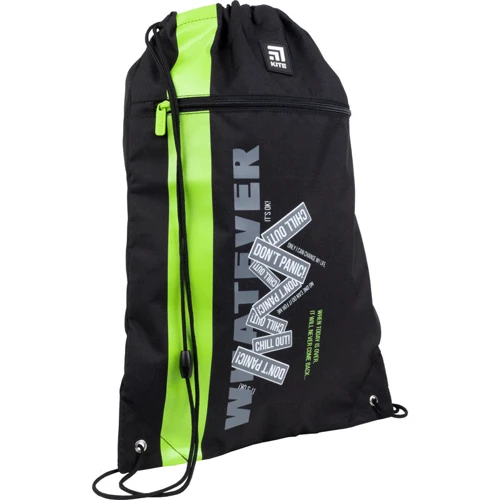 Сумка для взуття з кишенею Kite Education K21-601L-1: Матеріал поліестер