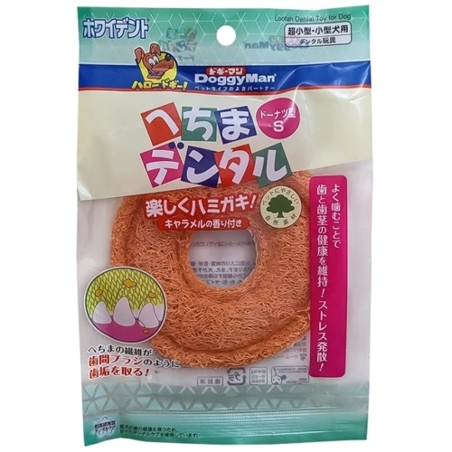 Жевательная игрушка DoggyMan Loofah Doughnut для чистки зубов собак 10х10см (57451): Производитель DoggyMan