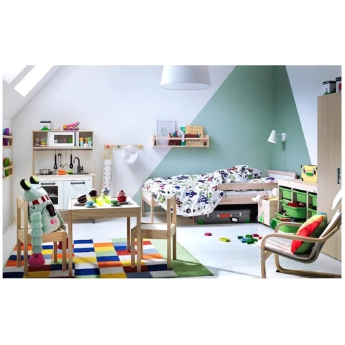 Каркас кровати с реечным дном ІКЕА Sniglar бук 70х160 см (191.854.33)