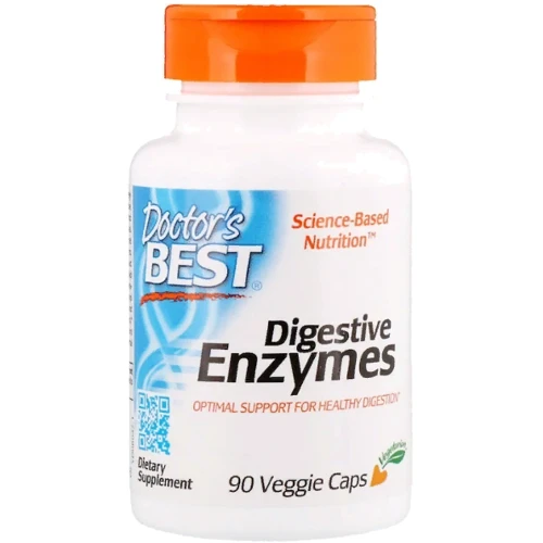 Doctor's Best, Digestive Enzymes, 90 Veggie Caps (DRB-00047)