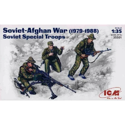 Набор фигурок ICM Советский спецназ (1979-1988) (ICM35501)