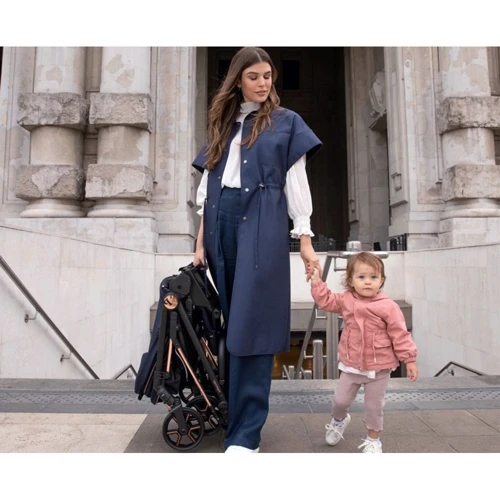 Коляска Peg-Perego Vivace Blue Shine синяя (IP28000000RO51PL31): Ширина шасси 51 см