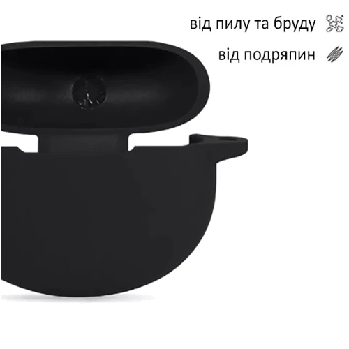 Чехол BeCover Silicon Case Black for Xiaomi Redmi Buds 4 Active (710176): Материал Силикон