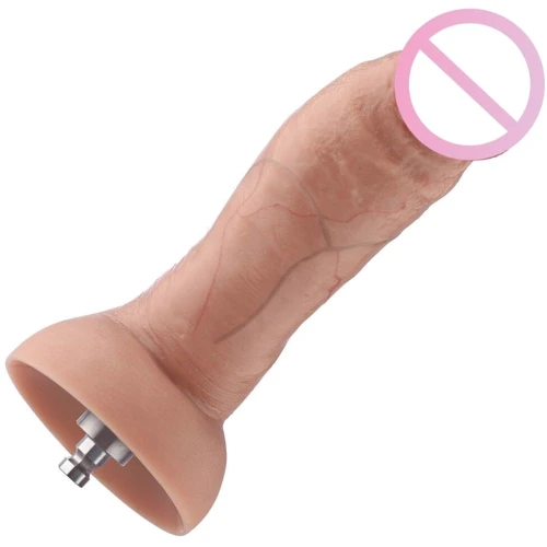 Гиперреалистичный силиконовый фаллоимитатор для секс-машин Hismith Hyper Realistic Silicone Dildo