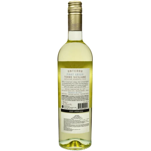 Вино Anterra Pinot Grigio Terre Siciliane IGT белое сухое 0.75 л (FSH_813297000017): Страна производитель Италия