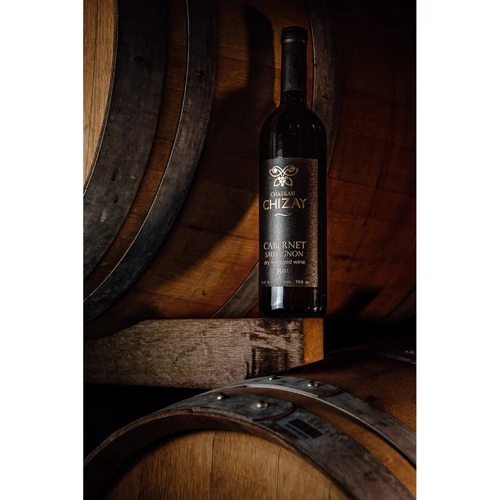 Вино Chizay Cabernet Sauvignon червоне сухе витримка 9 міс 0.75 (CHZ4820001632446): Витримка 9 месяцев