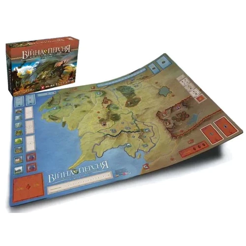 

Аксессуар к настольной игре Geekach Games Війна Персня. Игровое поле Делюкс (War of the Ring Deluxe Game Mat, Украинское издание)