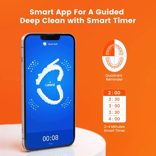 Зубна щітка Bitvae S2 Smart 8 насадок та футляр white фото 6