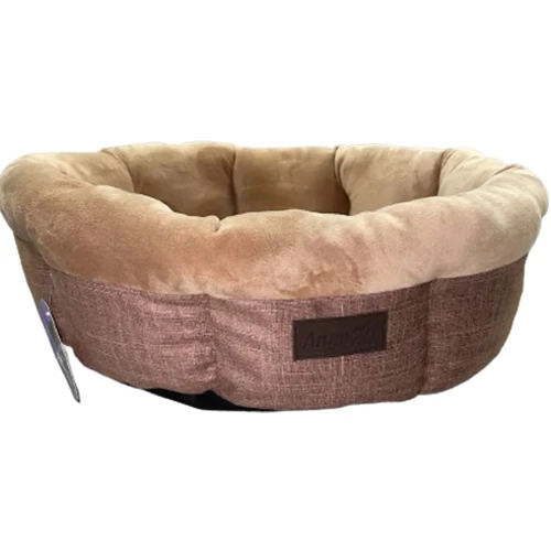 Лежак AnimAll Mary S Brown для собак коричневый 50x50x15 см (АТ1951)