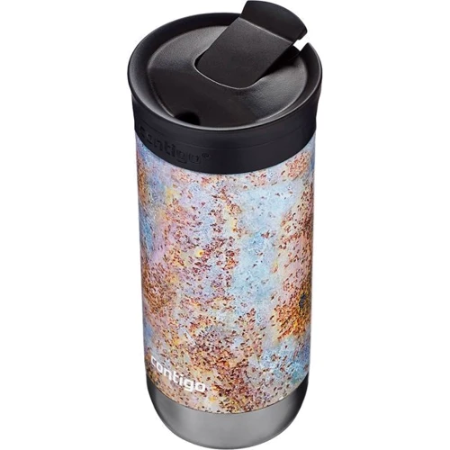 Термокухоль Contigo Huron New Couture Snapseal 473 мл Rustic Gold (2098830): Матеріал колби Нержавеющая сталь