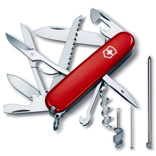 Мультитул Victorinox Huntsman 91мм/18предметов/красный (1.3715)