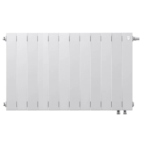 Радіатор із нижнім підключенням Royal Thermo PianoForte VD 500/Bianco Traffico –12 секцій: Монтаж Стена