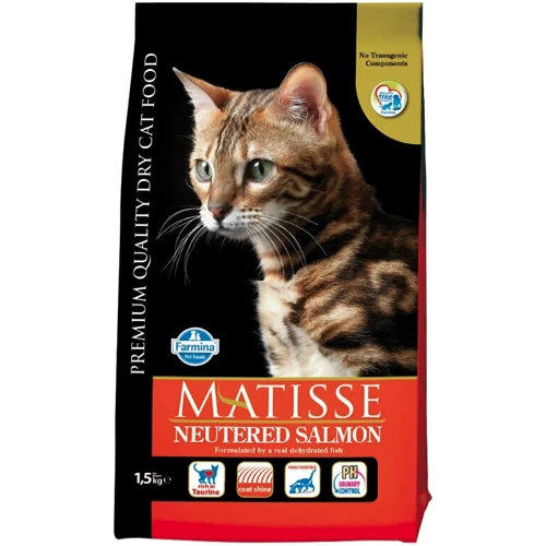Сухой корм Farmina Matisse Neutered Salmon для стерилизованных кошек с лососем 1.5 кг (PMT015041S)