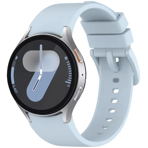 BeCover Strap Tape Lite Blue для Samsung Galaxy Watch (20mm) 4 40mm-44mm/5 40-44mm/6 40-44mm/7 40-44mm (712057)