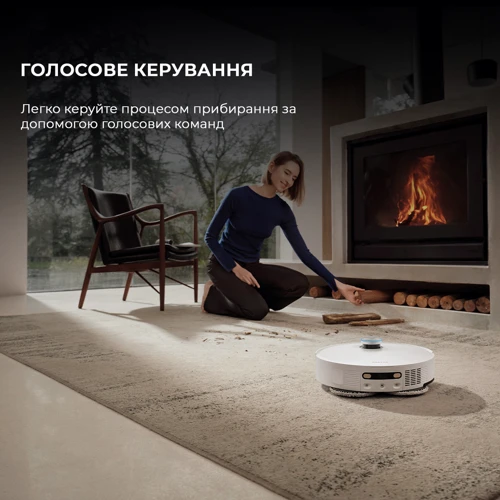 Робот-пилосос Dreame Bot L50 Pro Ultra White (RLL84CE): Додатково Для уборки шерсти, Построение карты передвижения, На 2 этажа, Индикатор заполнения пылесборника, Говорящие, Система фильтрации HEPA, Для ковров с высоким ворсом, Станция самоочищения, С лидаром (лазер