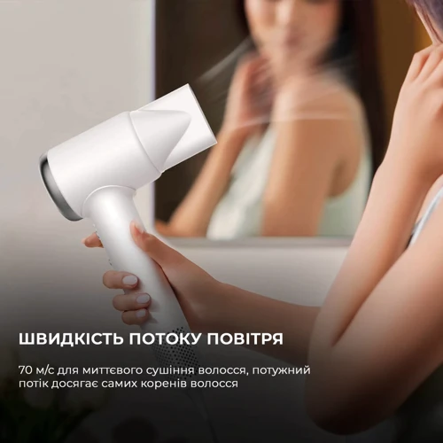 Фен Deerma DEM-CF50W White: Мощность, Вт 1500