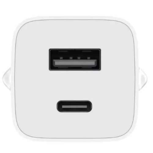Зарядное устройство Xiaomi Wall Charger USB+USB-C GaN2 65W White with USB-C Cable (BHR5515GL): Количество USB-портов 2