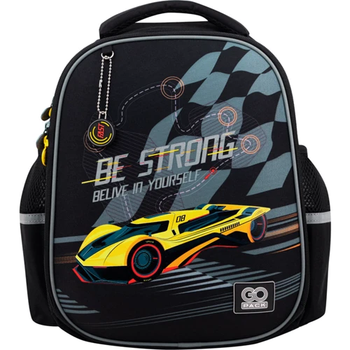 Рюкзак школьный GoPack Education полукаркасный Be strong GO22-165S-4