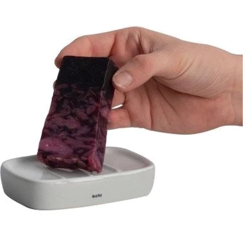 Мильниця KELA Landora льодовиковий сірий 12.5х8.5х2.5 см (20405)