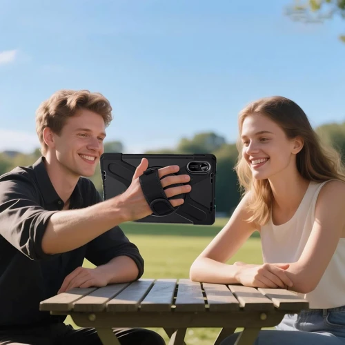 Аксесуар для планшетних ПК BeCover Heavy Duty Case з Stand Black для Xiaomi Redmi Pad 2 (713929)