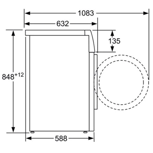 Стиральная машина Bosch WAW24460EU: Тип загрузки фронтальная