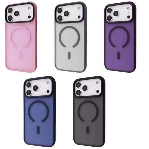 Чехол для iPhone WAVE Matte Insane Case with Magnetic Ring Pink for iPhone 17 Pro