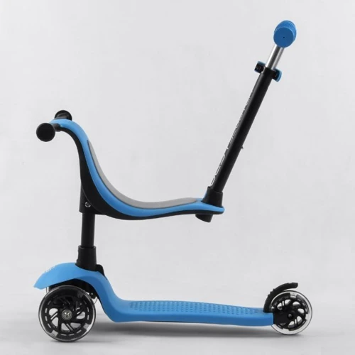 Самокат Best Scooter голубой (PL-422): Количество колес 3
