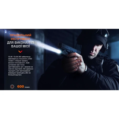 Ліхтар туристичний Fenix GL06 (GL06): Дальність підсвічування, м 140
