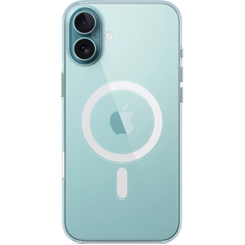 Чехол для iPhone Apple iPhone 16 Plus Clear Case with MagSafe (MA7D4ZM/A): Цвет прозрачный