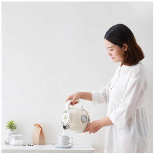 Электрочайник Xiaomi O’COOKER Electric Kettle White (CS-SH01): Покрытие нагревательного элемента (материал) нержавеющая сталь
