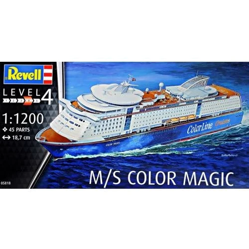 Модель Revell Круизное судно M/S Color Magic 1:1200 (5818)