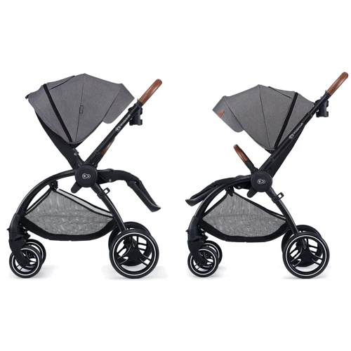 Универсальная коляска 2 в 1 Kinderkraft Evolution Cocoon Platinum Gray (KKWEVCOGRY2000) фото 9