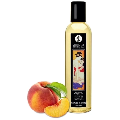 Масажне масло Shunga Stimulation - Peach (250 мл): Тип Масло