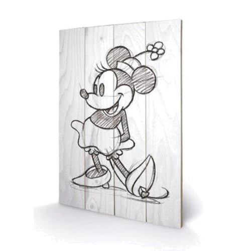 Постер деревянный Pyramid International Mickey Mouse 40х59 см (SW11130P)
