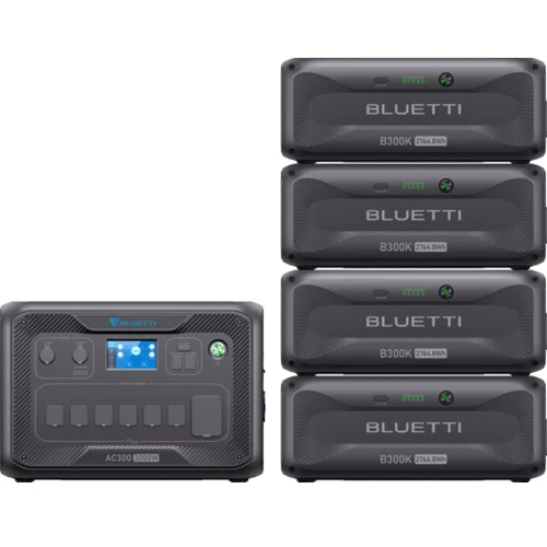 Зарядная станция Bluetti AC300 3000W + 4 Home Battery Backup B300K 11059.2Wh UA