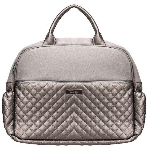 Коляска 2 в 1 класична Roan Marita Prestige (14 "чорні колеса, чорна рама) P230 бежевий - бежева (шкіра) перламутр (624731): Стать дитини хлопчик, дівчинка