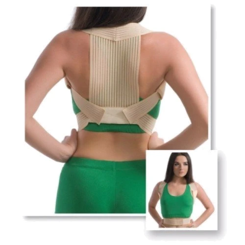 Корректор осанки MedTextile эластичный размер L/XL люкс (4820137293108): Классификация Поддерживающие пояса для спины